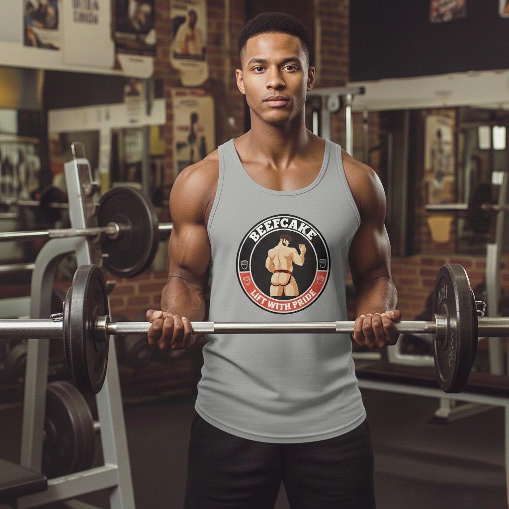 Muscle Daddy Tank Top – Lift with Pride LGBTQ Gym Wear
