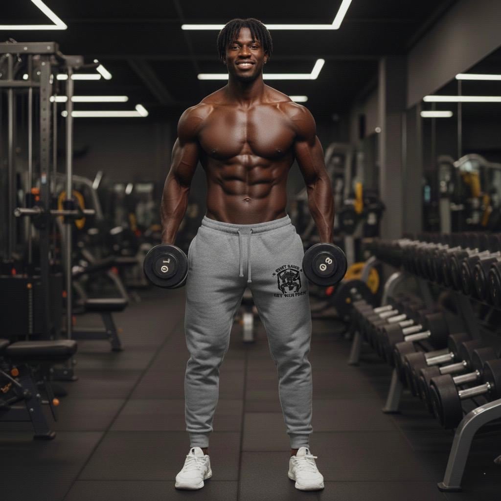 Lift With Pride" Premium Athletic Joggers – Men's Gym Workout LGBTQ Apparel