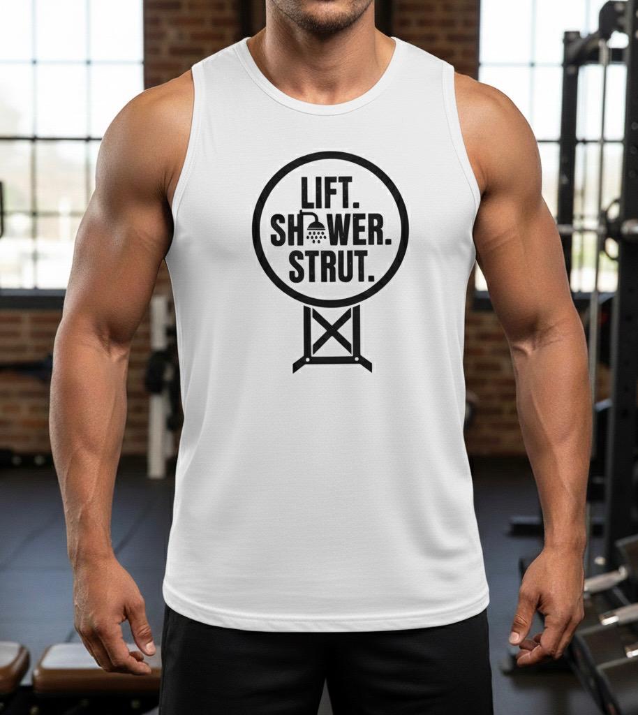 Lift Shower Strut Workout