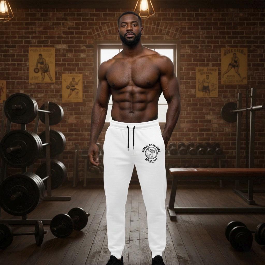 Vintage 1969 Locker Room Hero Sweatpants/Joggers - Retro Bodybuilding Joggers - Towel Boy Athletic Dept. Gym Humor Pants - Unisex Fitnes