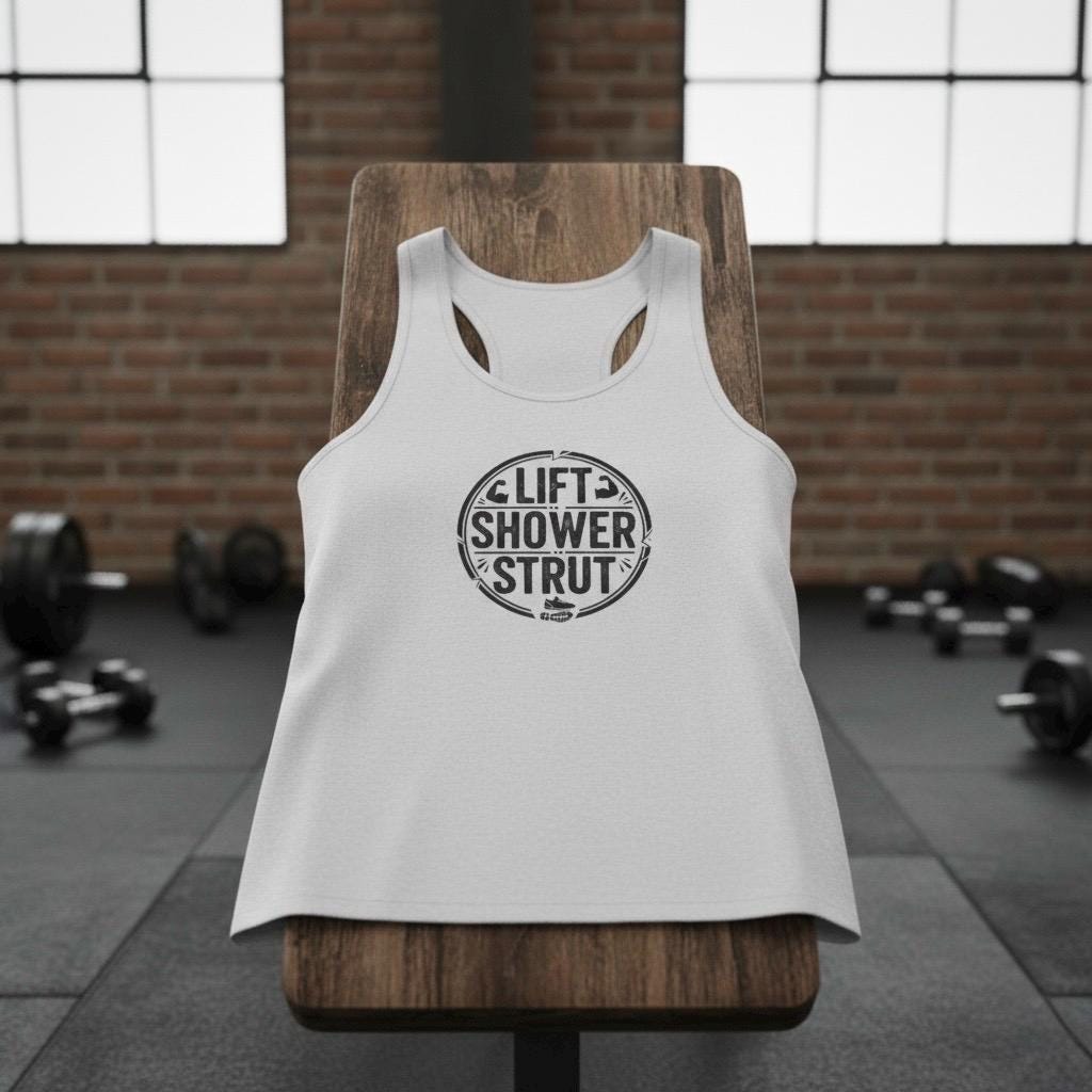 Lift Shower Strut Tank Top | Men's Gym Workout Apparel