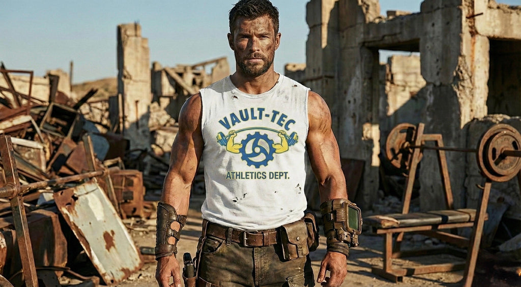 Vault-Tec Athletics Tank Top | Fallout Gym Shirt, Gamer Gift