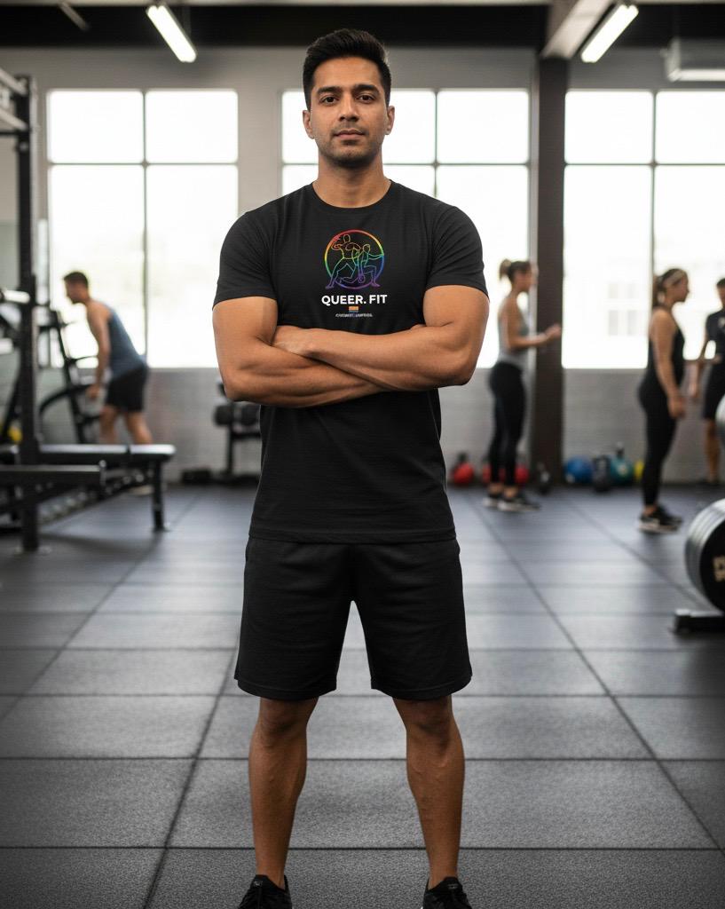 Fit Pride Gym Shirt - Gay Muscle Workout Tee
