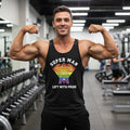 Superman "Lift With Pride" Fitness Logo – Digital Graphic Tank