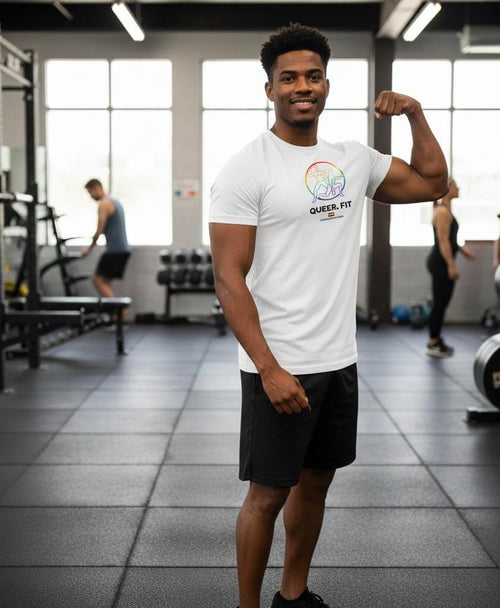 Fit Pride Gym Shirt - Gay Muscle Workout Tee