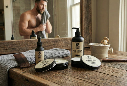 Deep Throat Beard Shampoo by Rough Trade | Deep Cleanse with Aloe & Green Tea