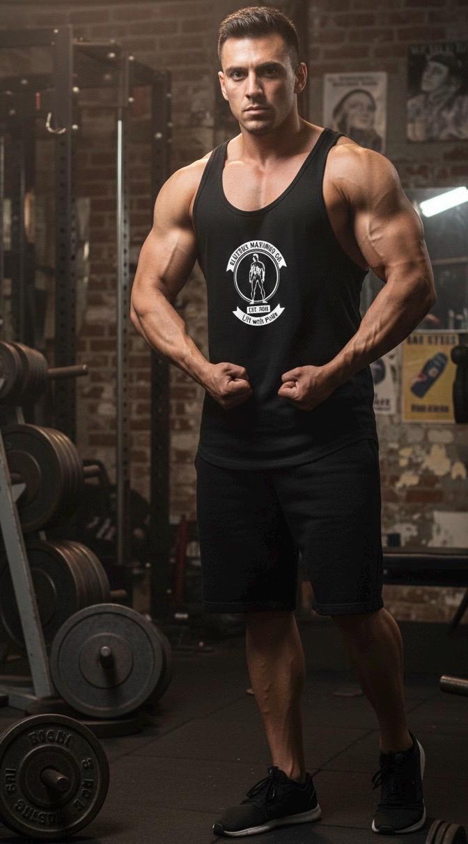 Vintage Bodybuilding Tank Top - Gluteus Maximus Co. Gym Shirt - Lift With Pride Fitness Apparel