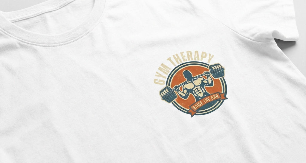 Vintage Gym Therapy T-Shirt | Old School Bodybuilding, Powerlifting