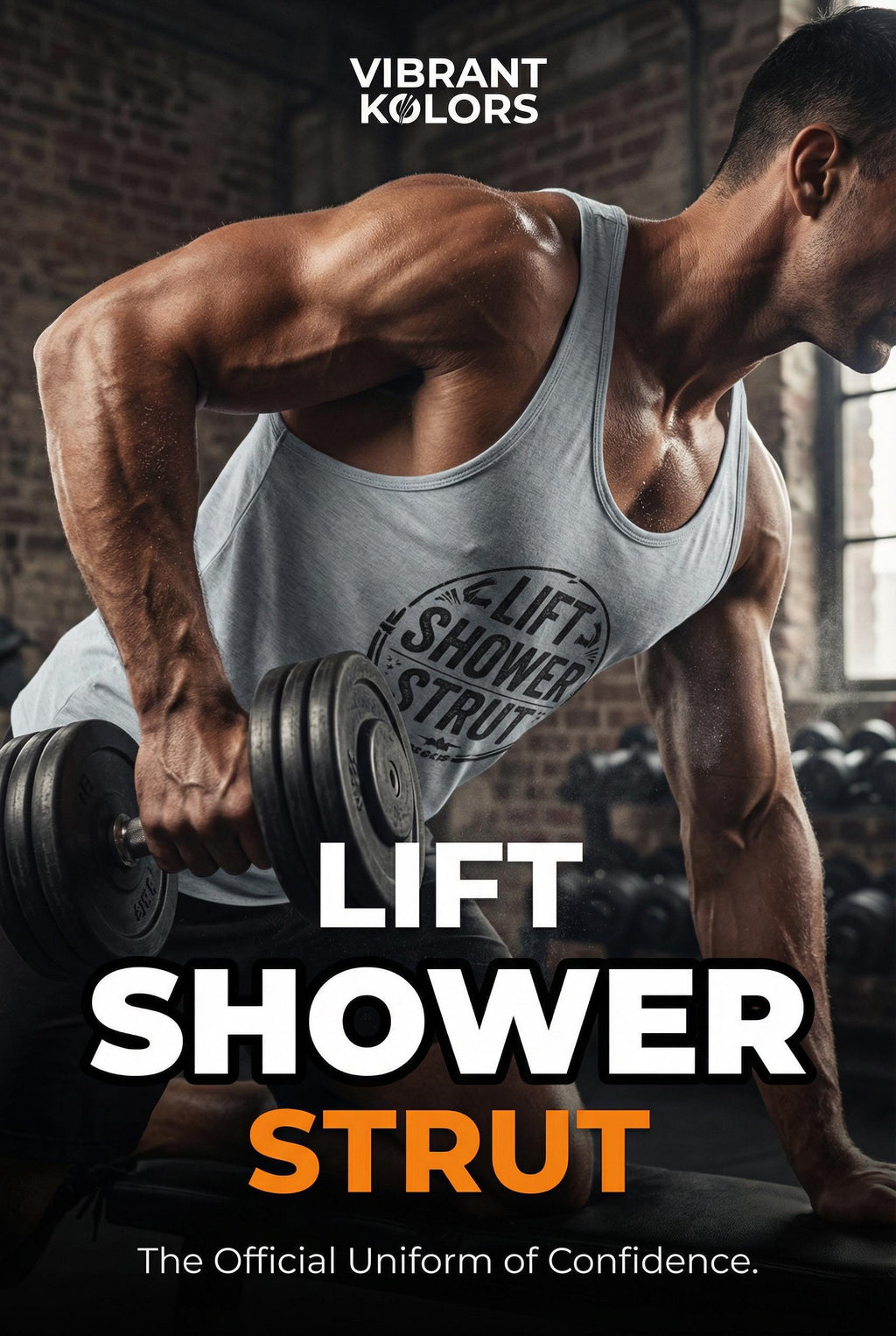 Lift Shower Strut Tank Top | Men's Gym Workout Apparel